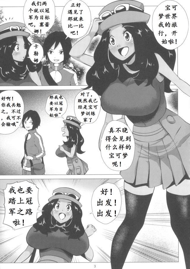 メガビッチセレナ(C85) [あまりにセンパク! (ヨッコラ)]  (ポケットモンスター X・Y) [中国翻訳](25页)