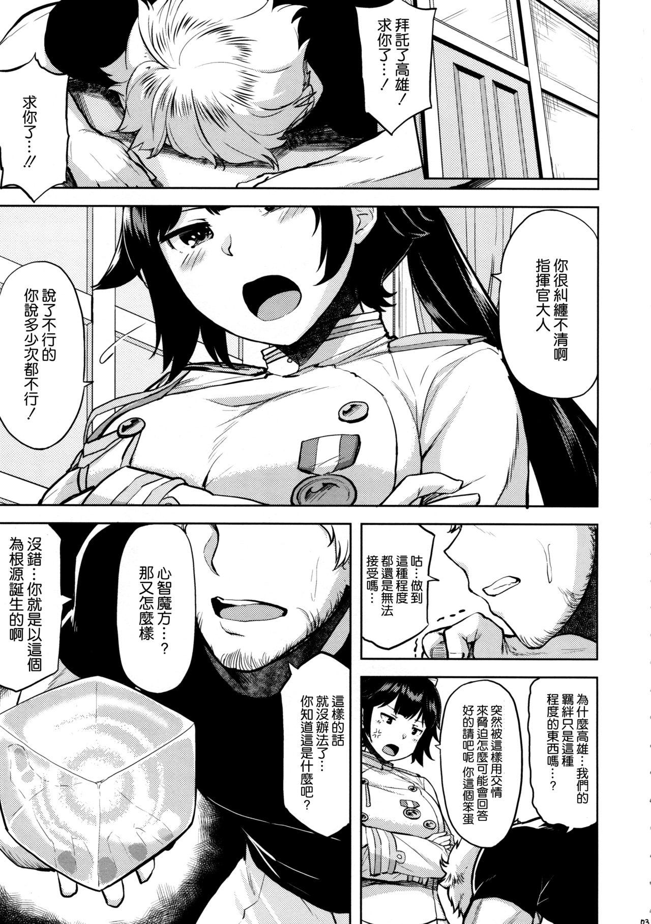 押しに弱い高雄(C94) [てんらけ茶屋 (あーる。)]  (アズールレーン) [中国翻訳](24页)