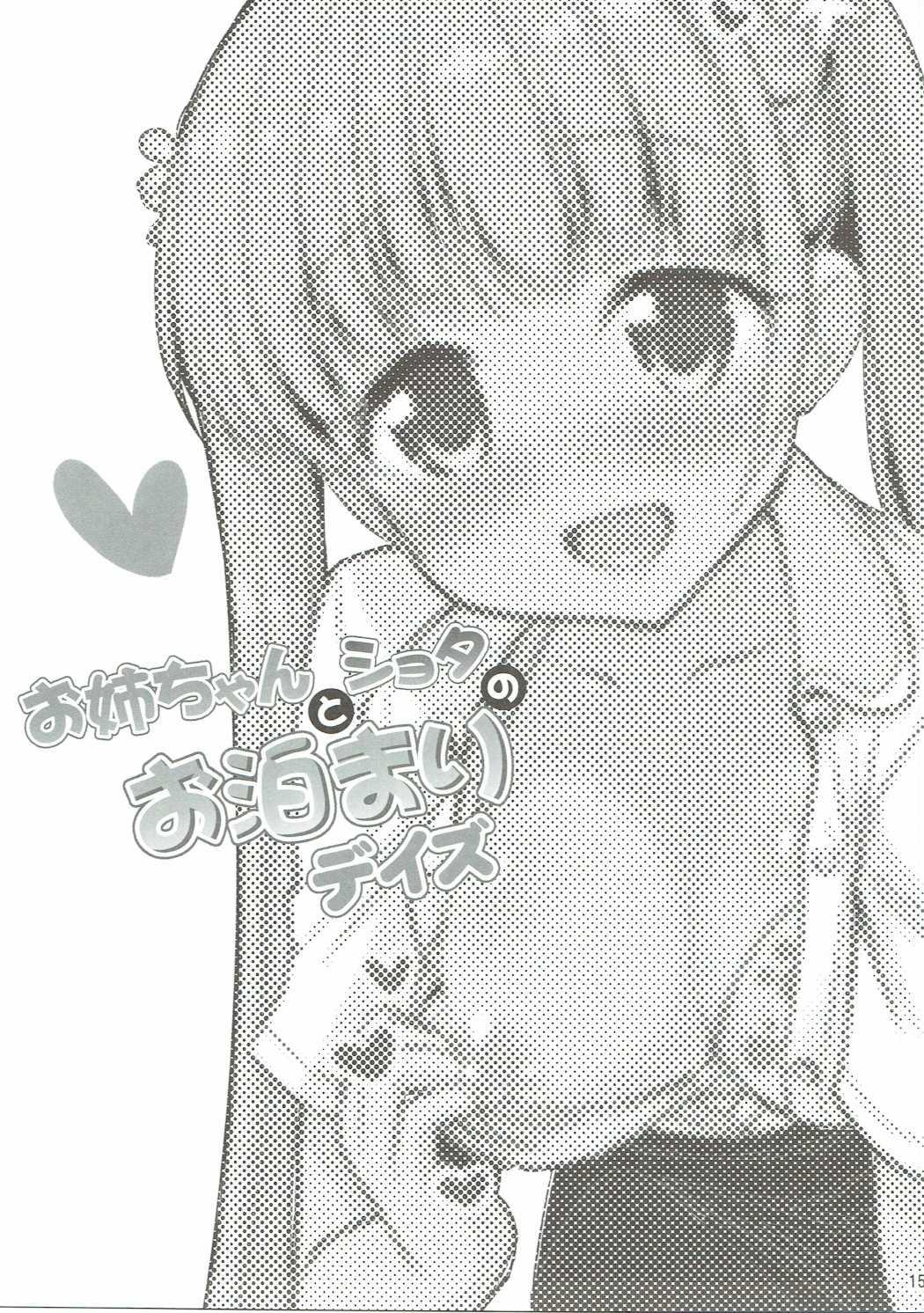 お姉ちゃんとショタのお泊りデイズ(C90) [Hasemi box (長谷見亮)]  (NEW GAME!) [中国翻訳](40页)