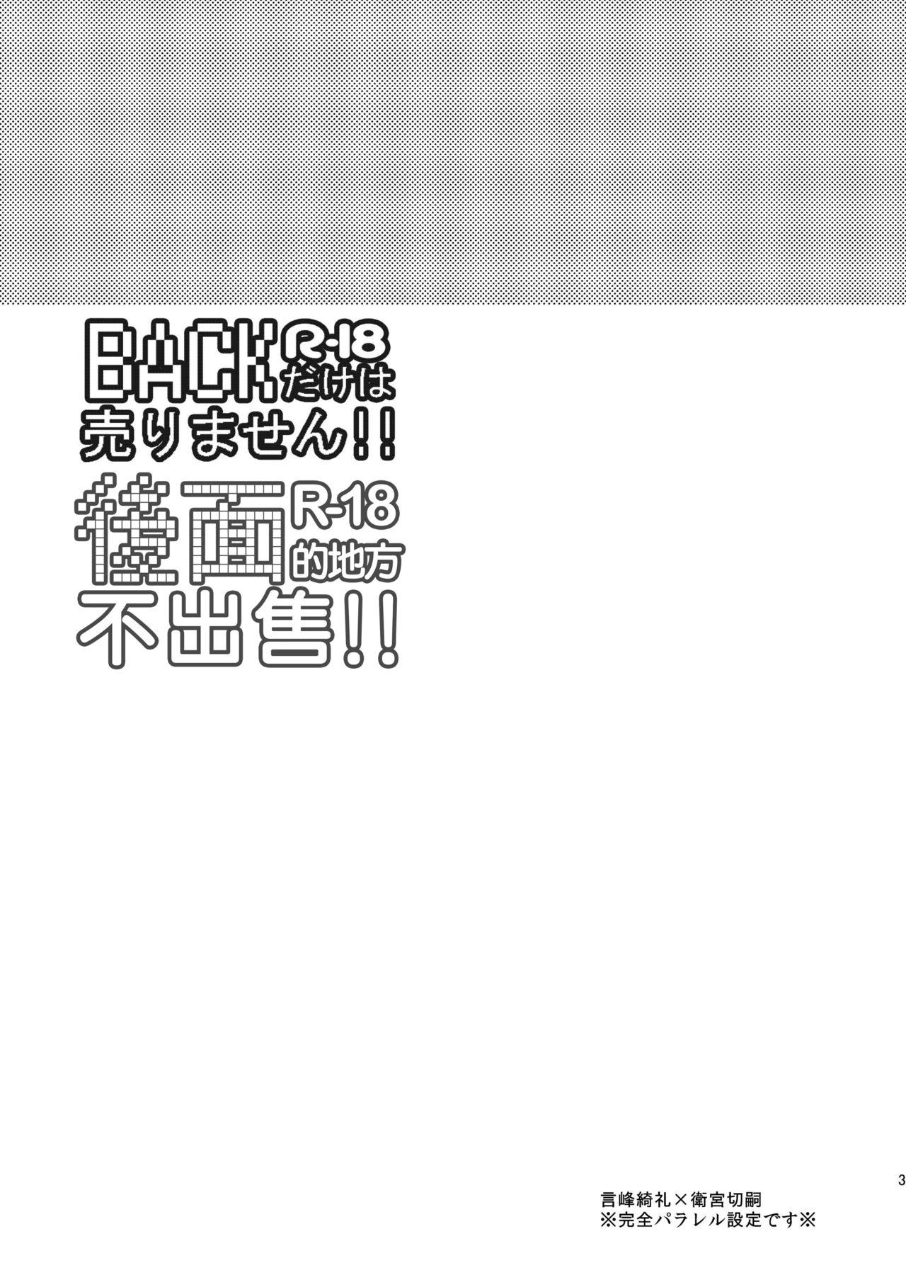 BACKだけは売りません!![めっちょり (みつる)]  (Fate/Zero) [中国翻訳] [DL版](41页)