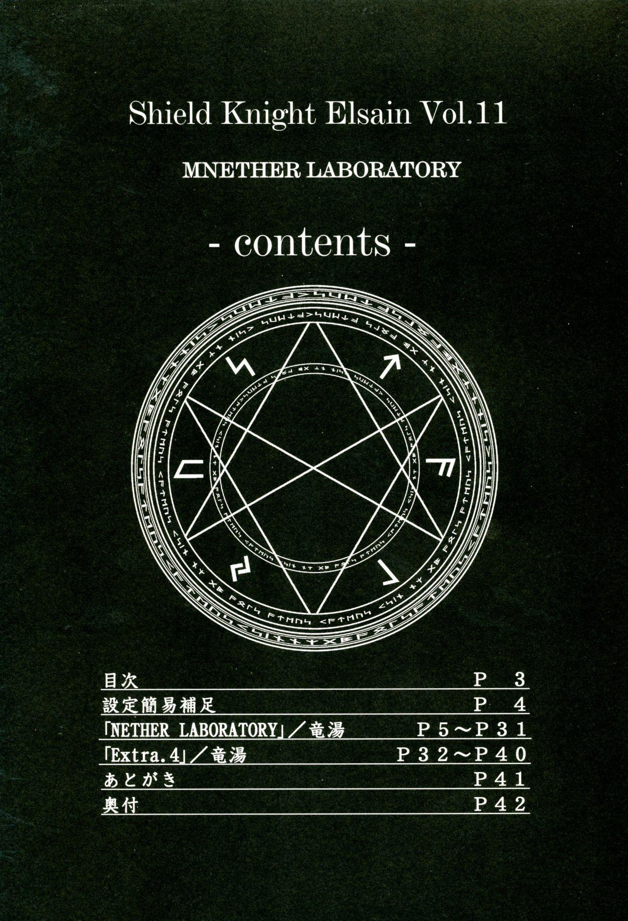 煌盾装騎エルセインVol.11 「NETHER LABORATORY」(C81) [FONETRASON (竜湯)]  [中国翻訳](42页)