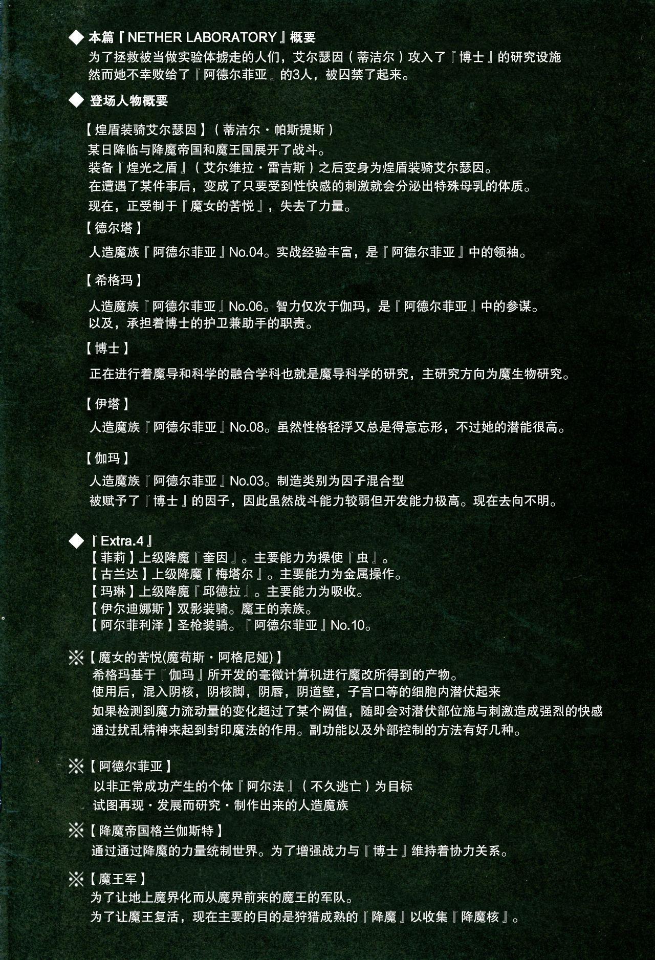 煌盾装騎エルセインVol.11 「NETHER LABORATORY」(C81) [FONETRASON (竜湯)]  [中国翻訳](42页)