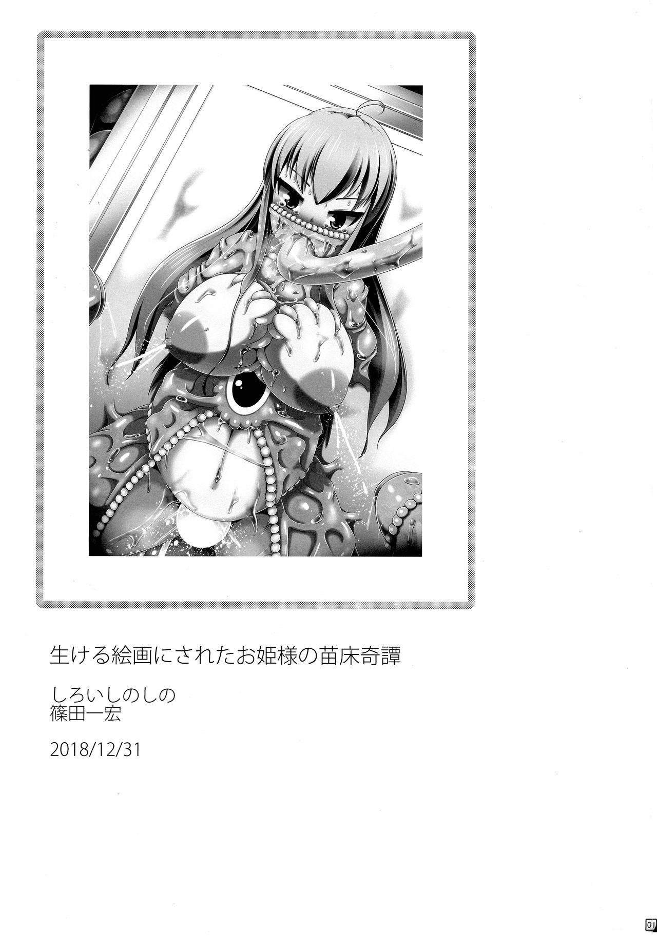 生ける絵画にされたお姫様の苗床奇譚(C95) [しろいしのしの (篠田一宏)]  [中国翻訳](30页)