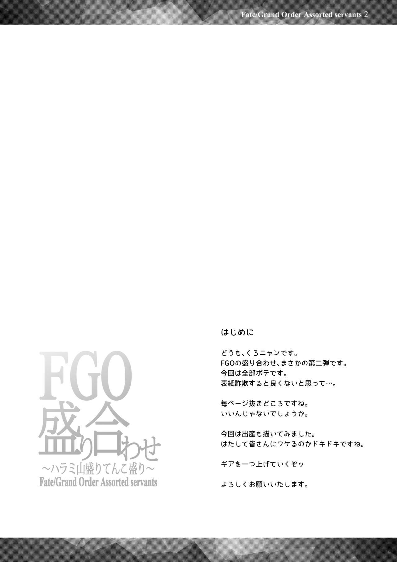 FGO盛り合わせ2 ～ハラミ山盛りてんこ盛り～[Flicker10 (くろニャン)]  (Fate/Grand Order) [中国翻訳] [DL版](23页)