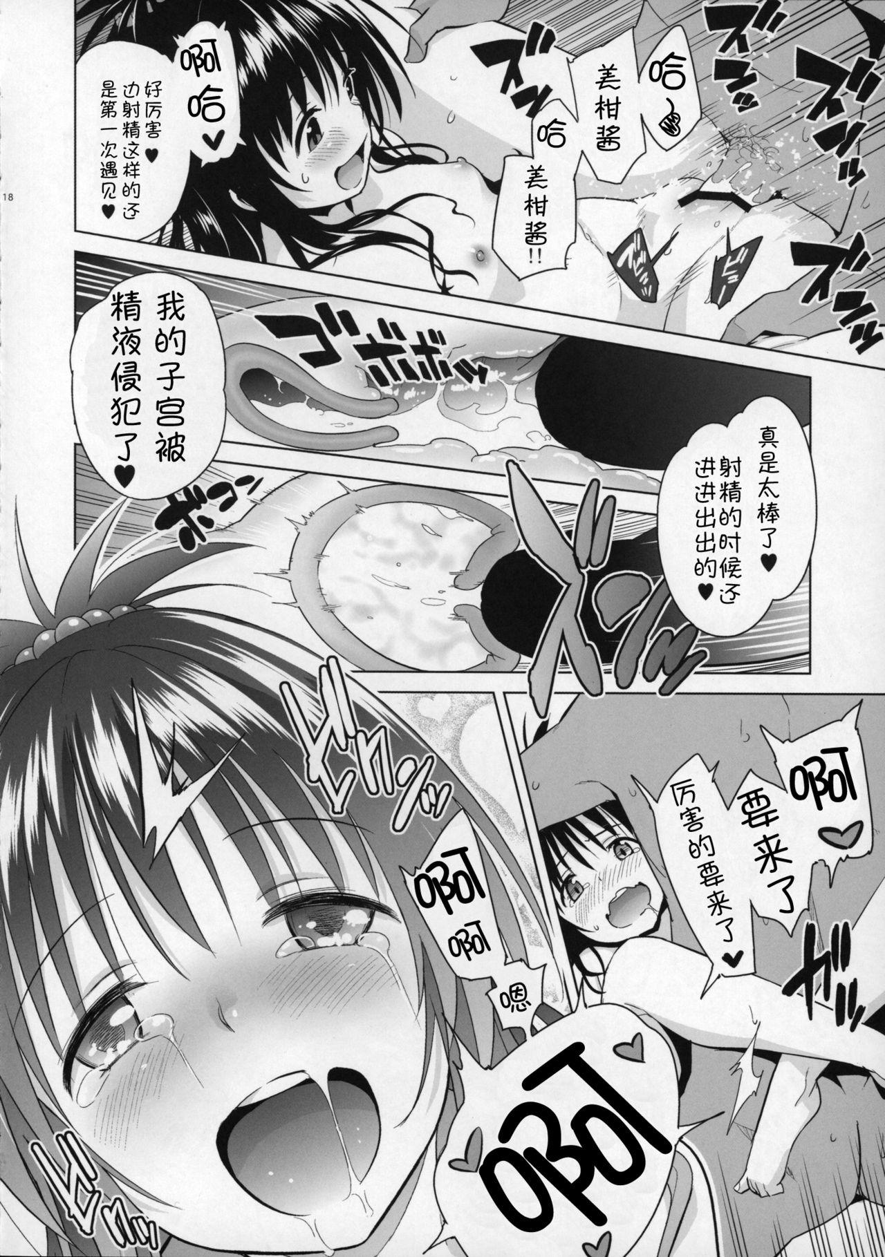 みかんがおしえてあげる MILKEY ORANGE 2(COMIC1☆9) [sin-maniax (轟真)]  (To LOVEる ダークネス) [中国翻訳](22页)