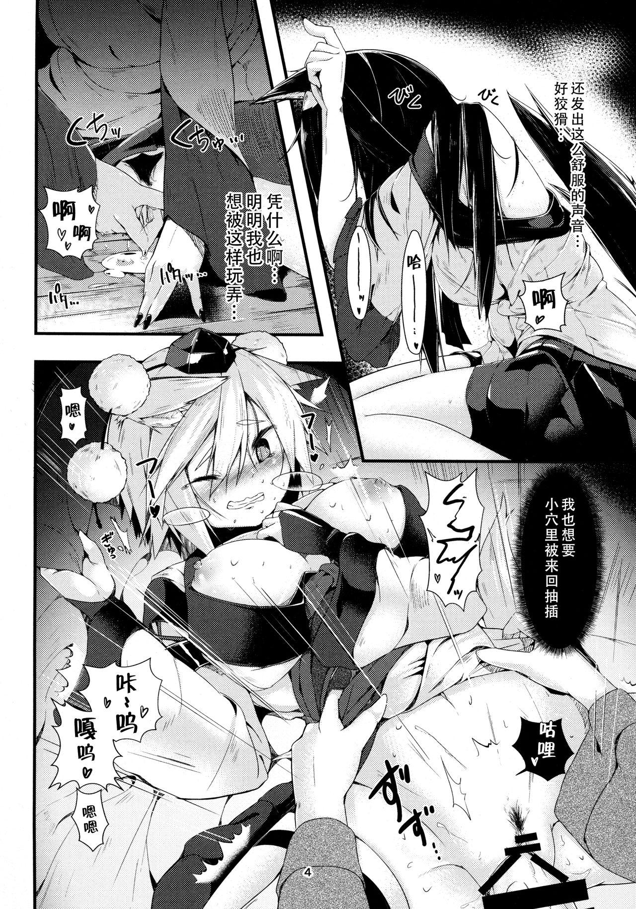 犬のお姉ちゃんの発情 二匹目(例大祭14) [何かの部屋 (平)]  (東方Project) [中国翻訳](28页)