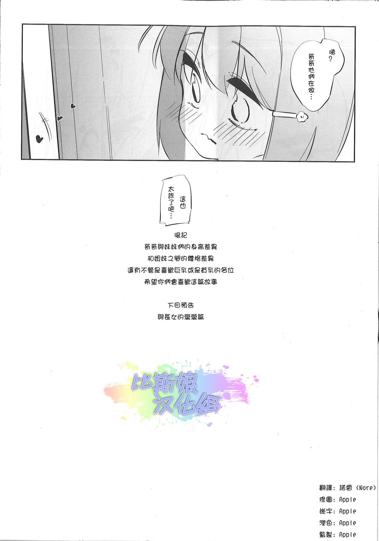 妹に挟まれて幸せでしょ?(C93) [P.D Crown (ぺどっち)]  [中国翻訳](27页)