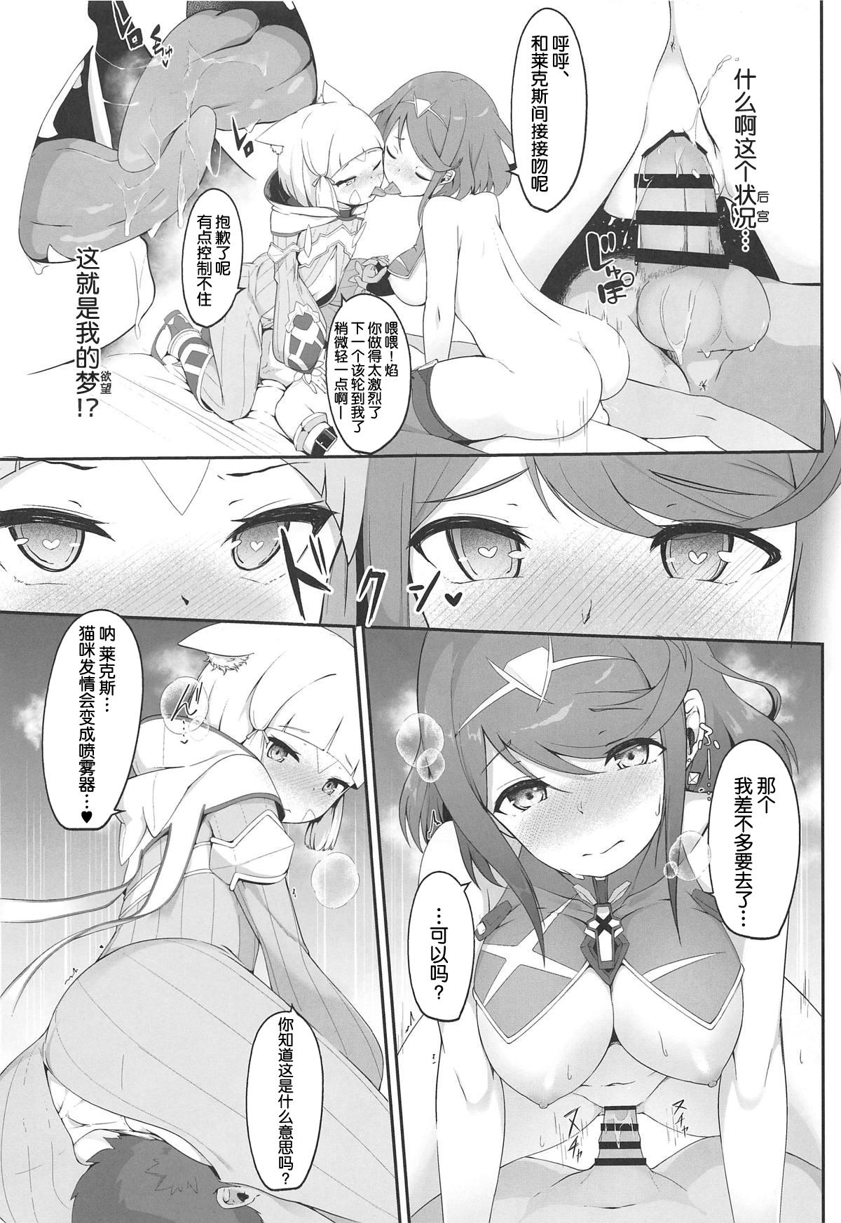 夢ノ濡色(COMIC1☆15) [じゃじゅじょ (じょぶじゅん。)]  (ゼノブレイド2) [中国翻訳](27页)