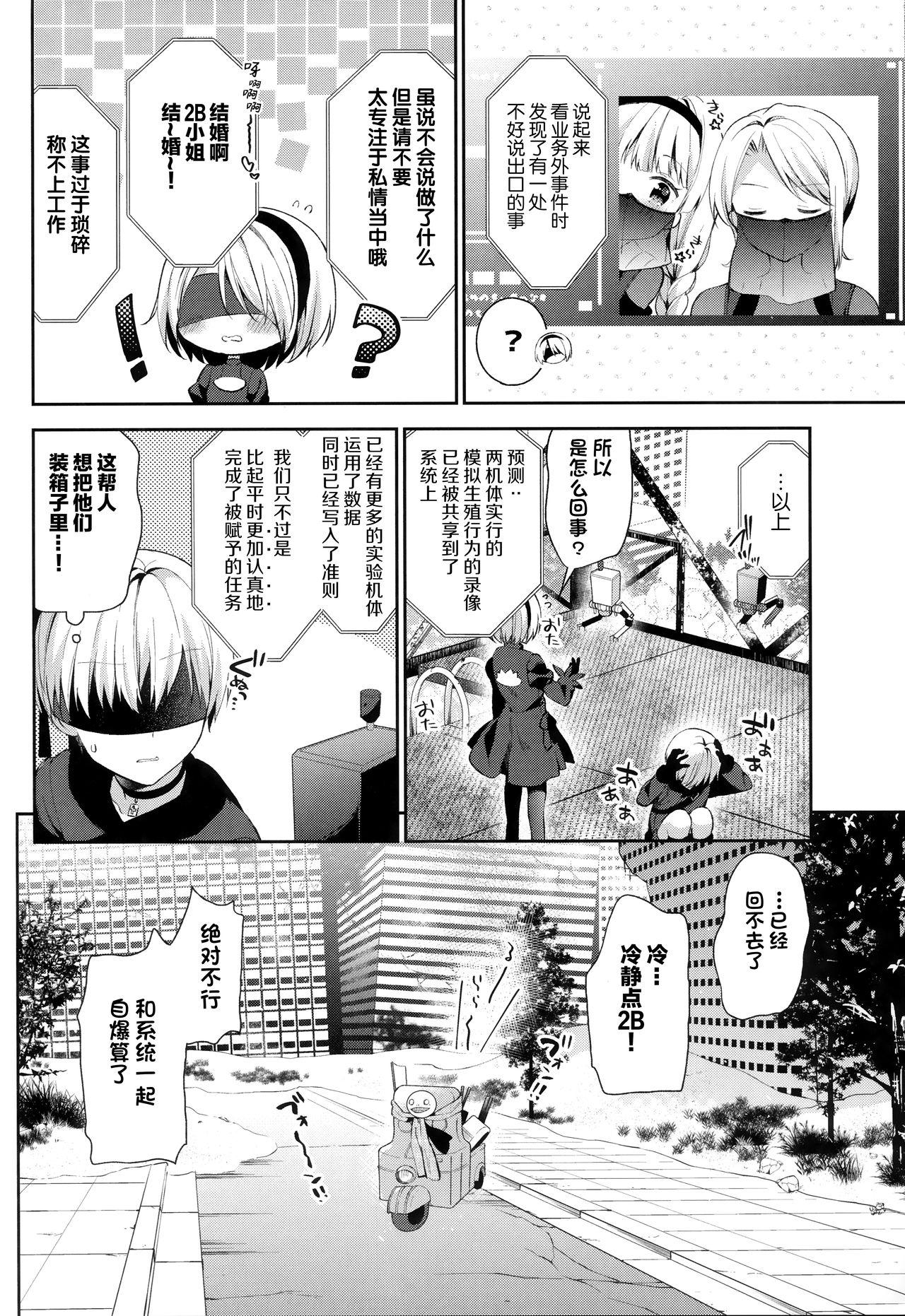 【極秘】ヨルハ2B型省資材機体の取扱い時における注意事項通達(COMIC1☆15) [ココアホリック (ユイザキカズヤ)]  (ニーアオートマタ) [中国翻訳](20页)