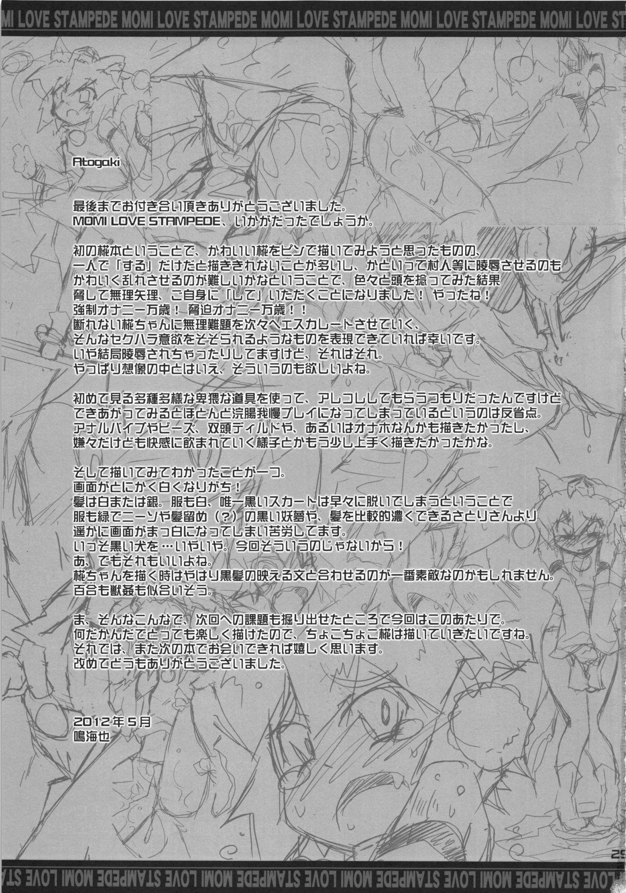 MOMI LOVE STAMPEDE(例大祭9) [成宮 (鳴海也)]  (東方Project) [中国翻訳](32页)