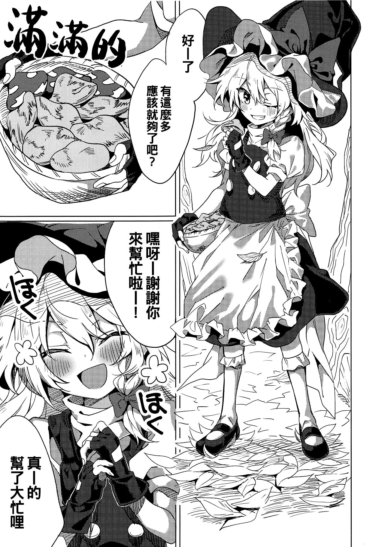 魔理沙が色々してくれる本(例大祭16) [まなろう]  (東方Project) [中国翻訳](27页)