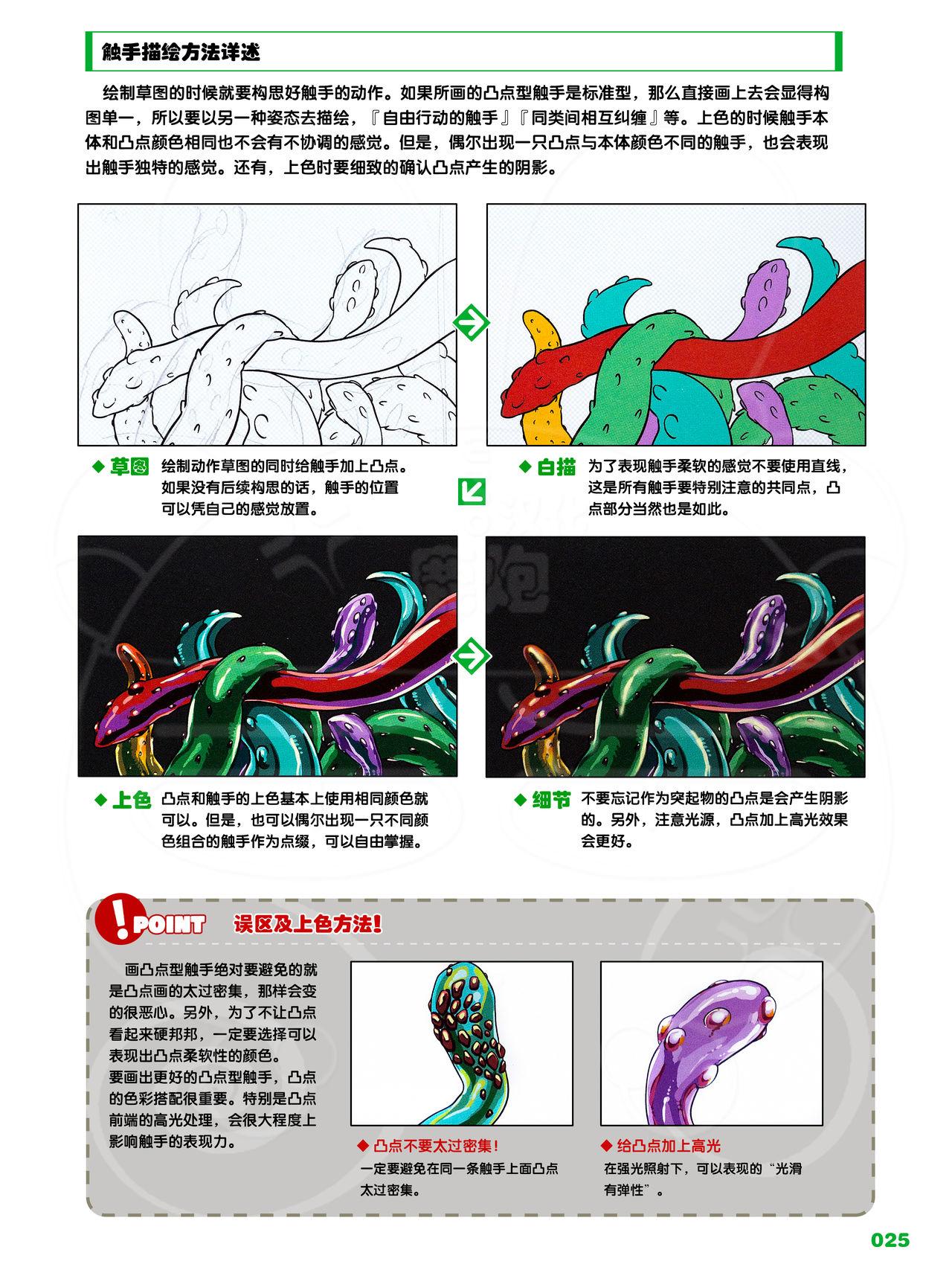 触手の描き方[一迅社]  [中国翻译](81页)