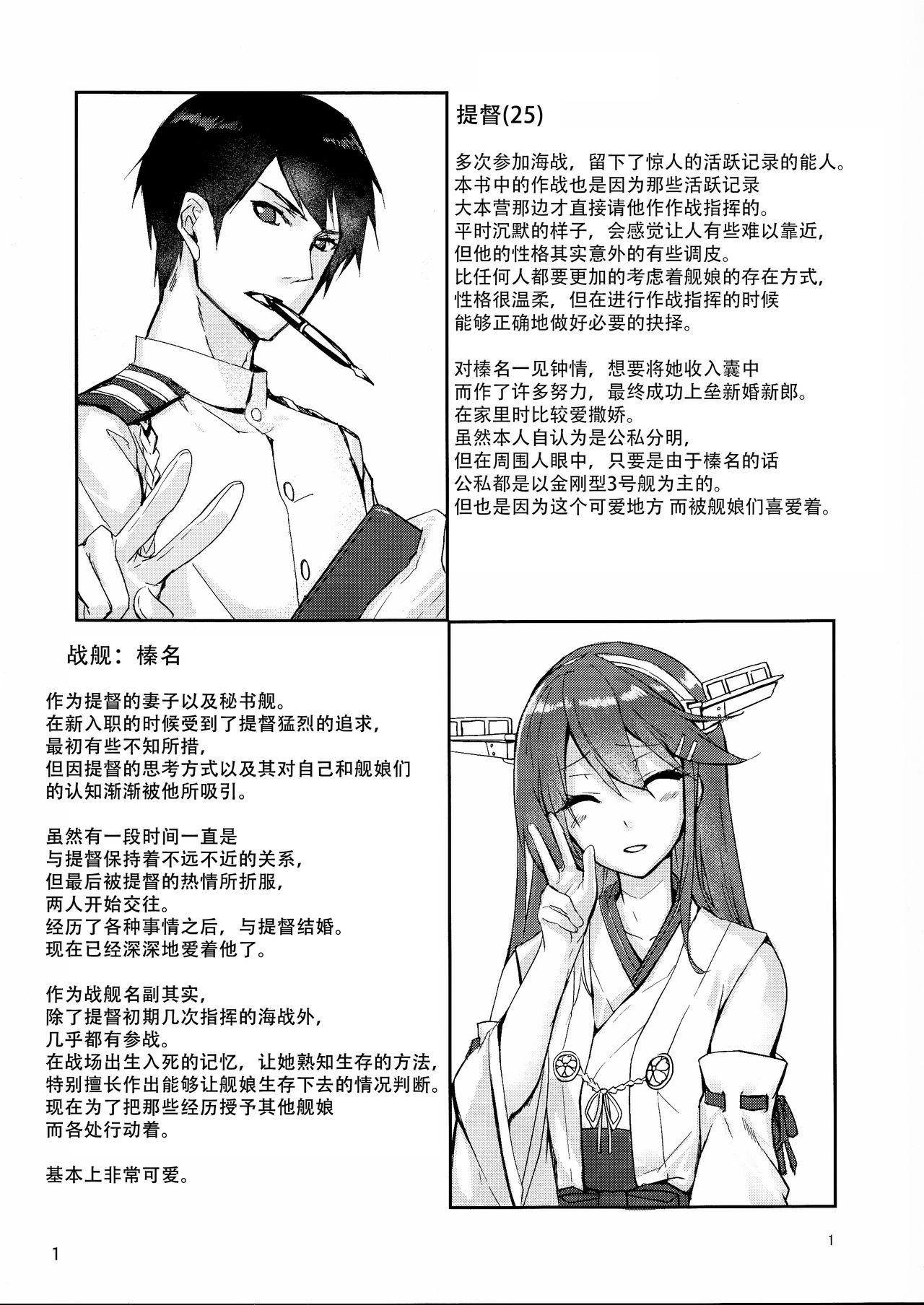 榛名は愛して欲しいのよん(C96) [STYworks (京極燈弥)]  (艦隊これくしょん -艦これ-) [中国翻訳](38页)