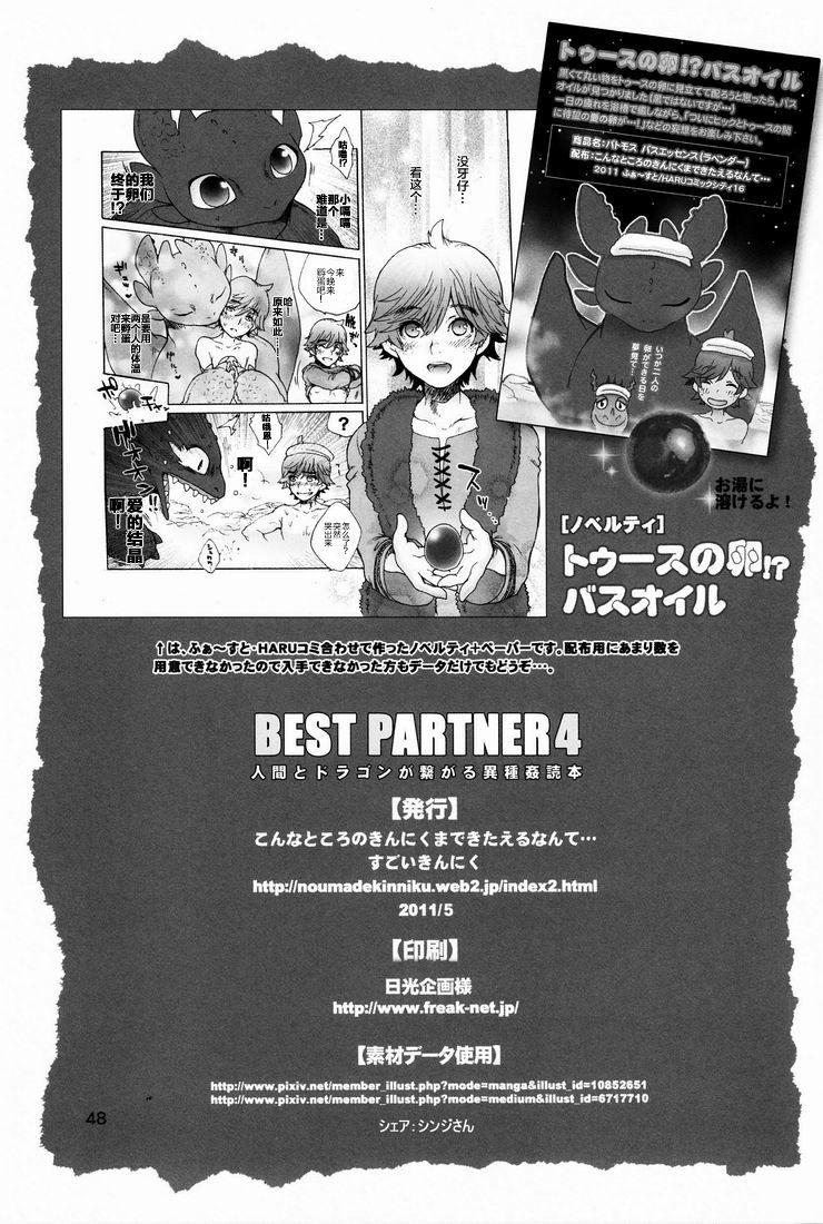 BEST PARTNER4(C80) [こんなところのきんにくまできたえるなんて… (すごいきんにく)]  (ヒックとド ラゴン) [中国翻訳](50页)