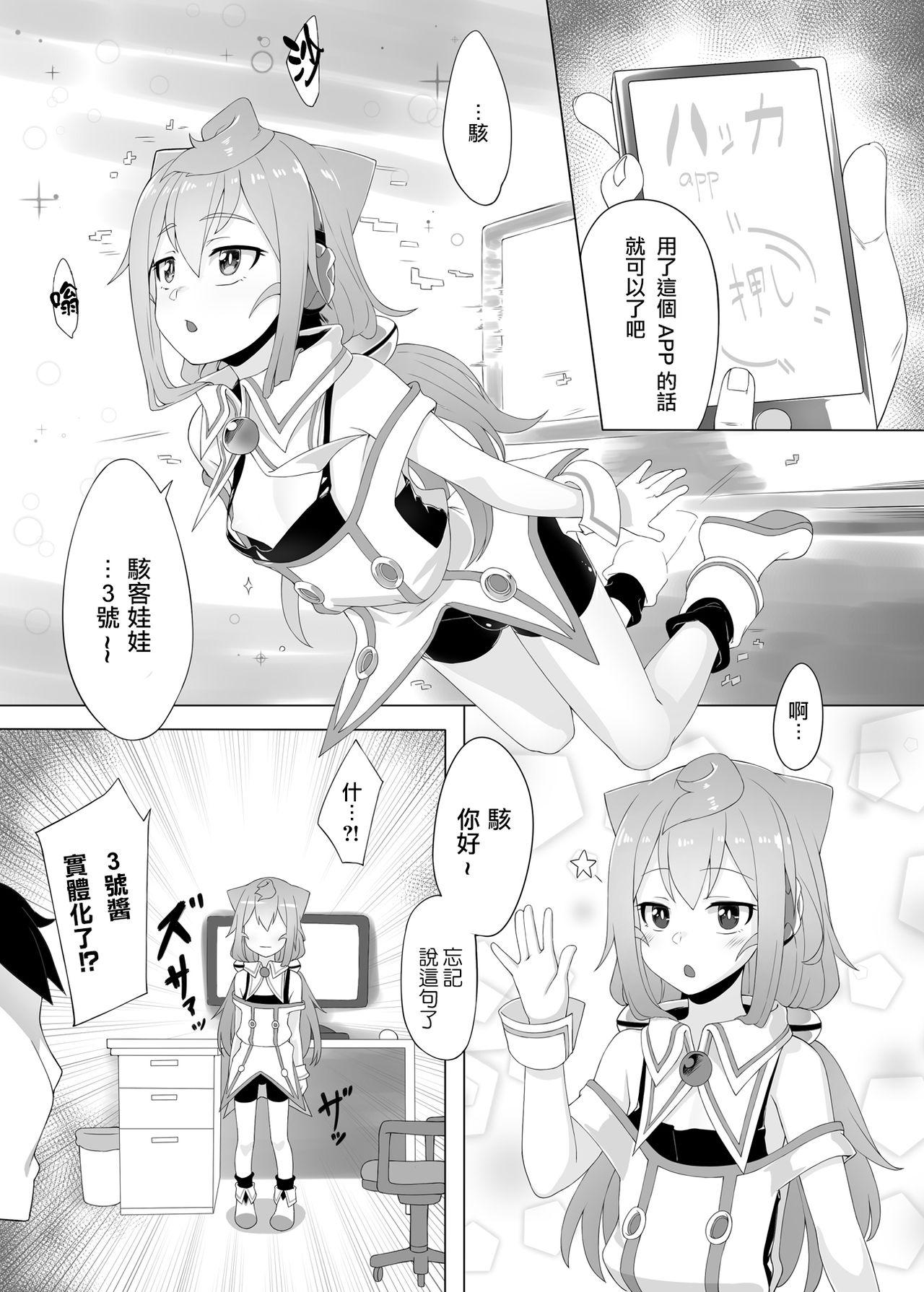 3号ちゃんと一緒エロゲームで捗りましょう[千仞蘭庭 (哂言)]  (ハッカドール) [中国翻訳] [DL版](35页)