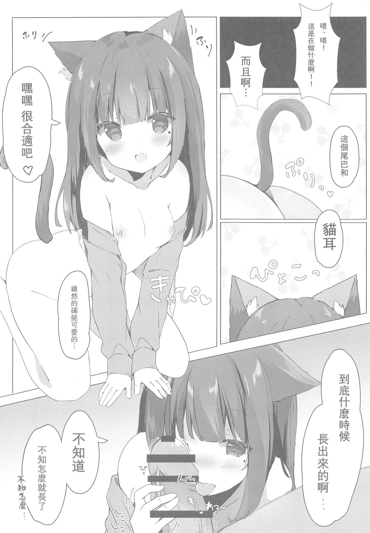 おにいちゃんねこみみはお好きですか?(C95) [ぽよぽよスカイ (佐伯ソラ)]  [中国翻訳](20页)