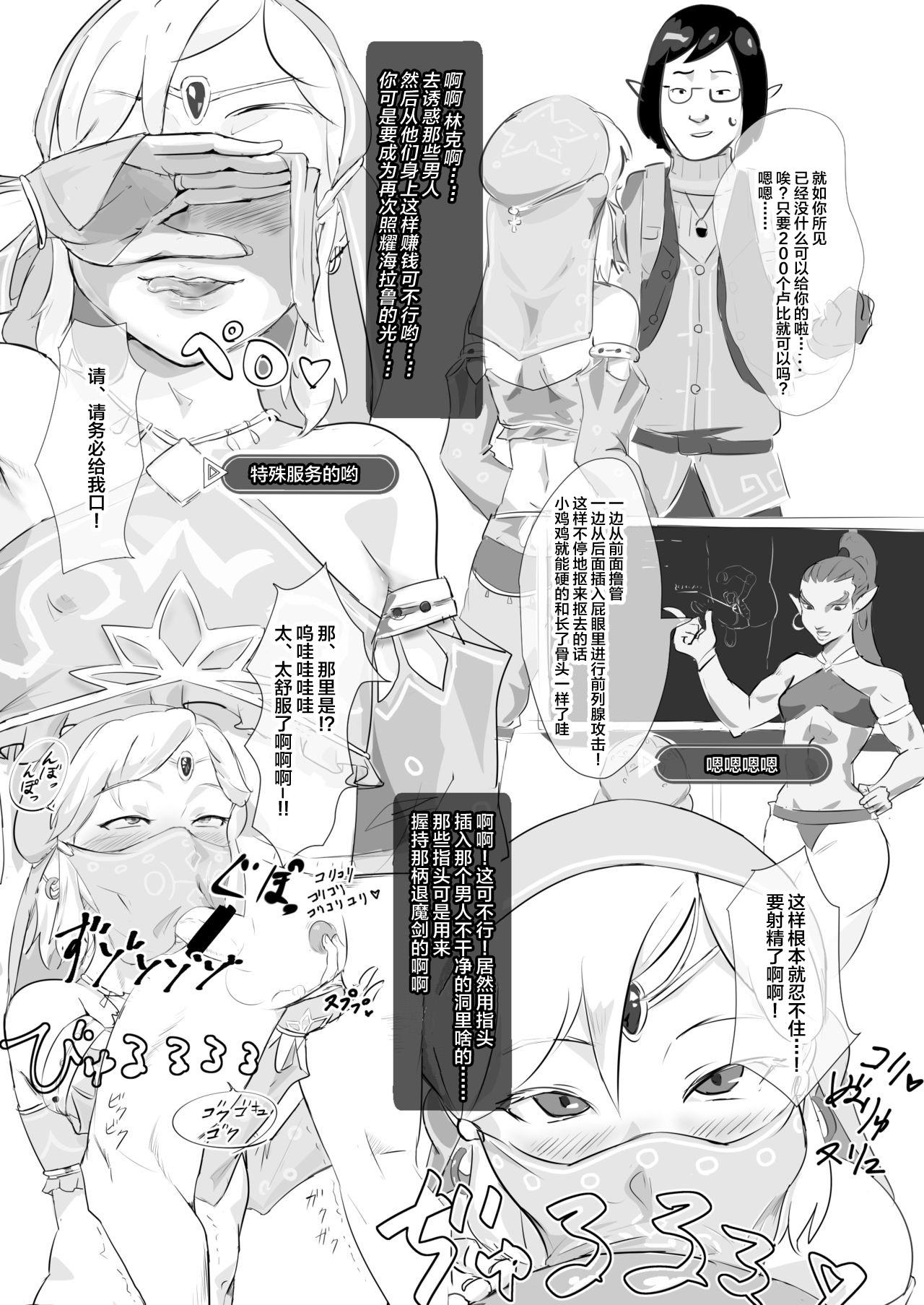 BREATH OF THE SISSY[ごまブラザーズ (ごまぶら)]  (ゼルダの伝説) [中国翻訳] [DL版](14页)