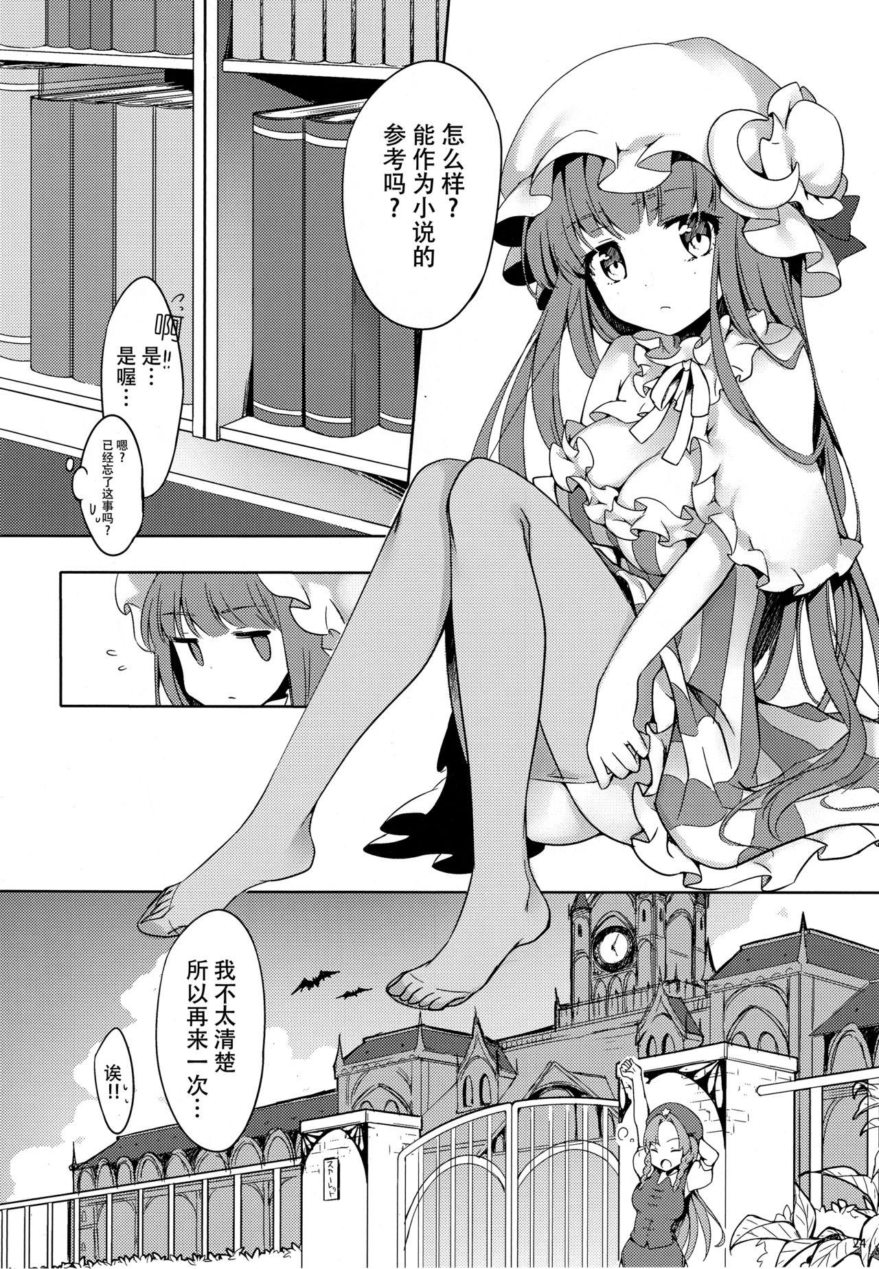 パチュリーさんに弱みを握られたい(例大祭14) [milky strike (橘ヒスイ)]  (東方Project) [中国翻訳](28页)