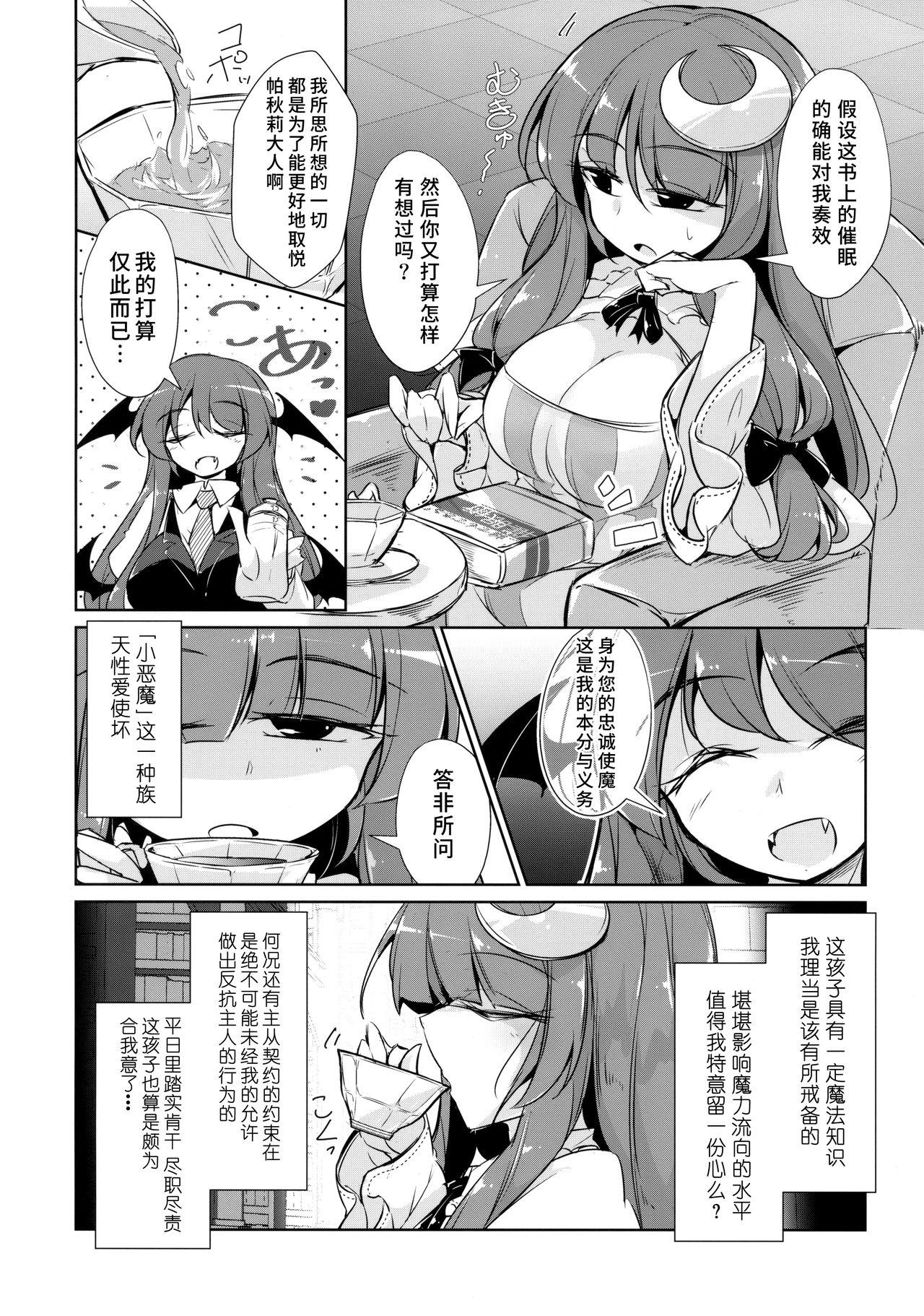 パチュこあ乳悦主従逆転堕(紅楼夢14) [踏月 (えろつき、ふみつき)]  (東方Project) [中国翻訳](27页)