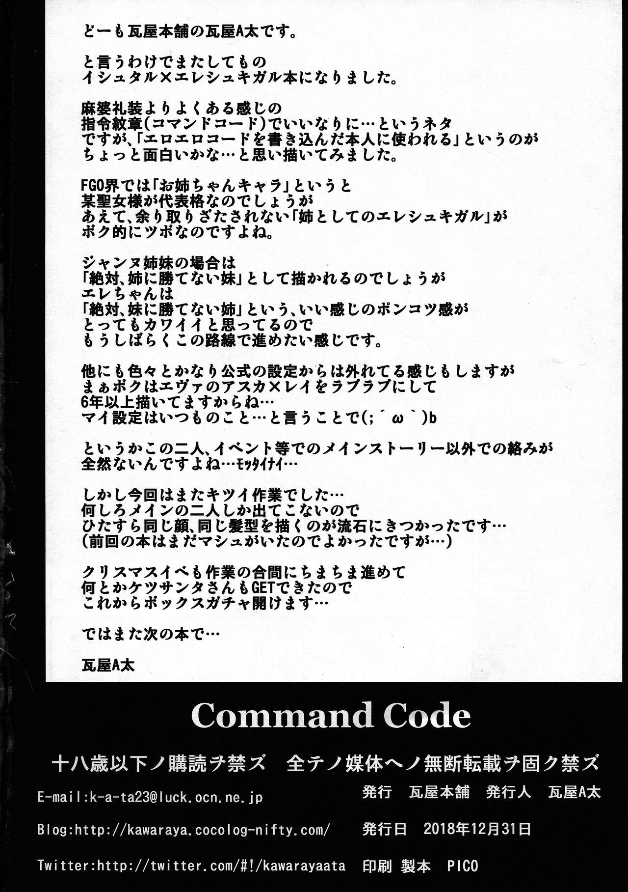 COMMAND CODE(C95) [瓦屋本舗 (瓦屋A太)]  (Fate/Grand Order) [中国翻訳](47页)