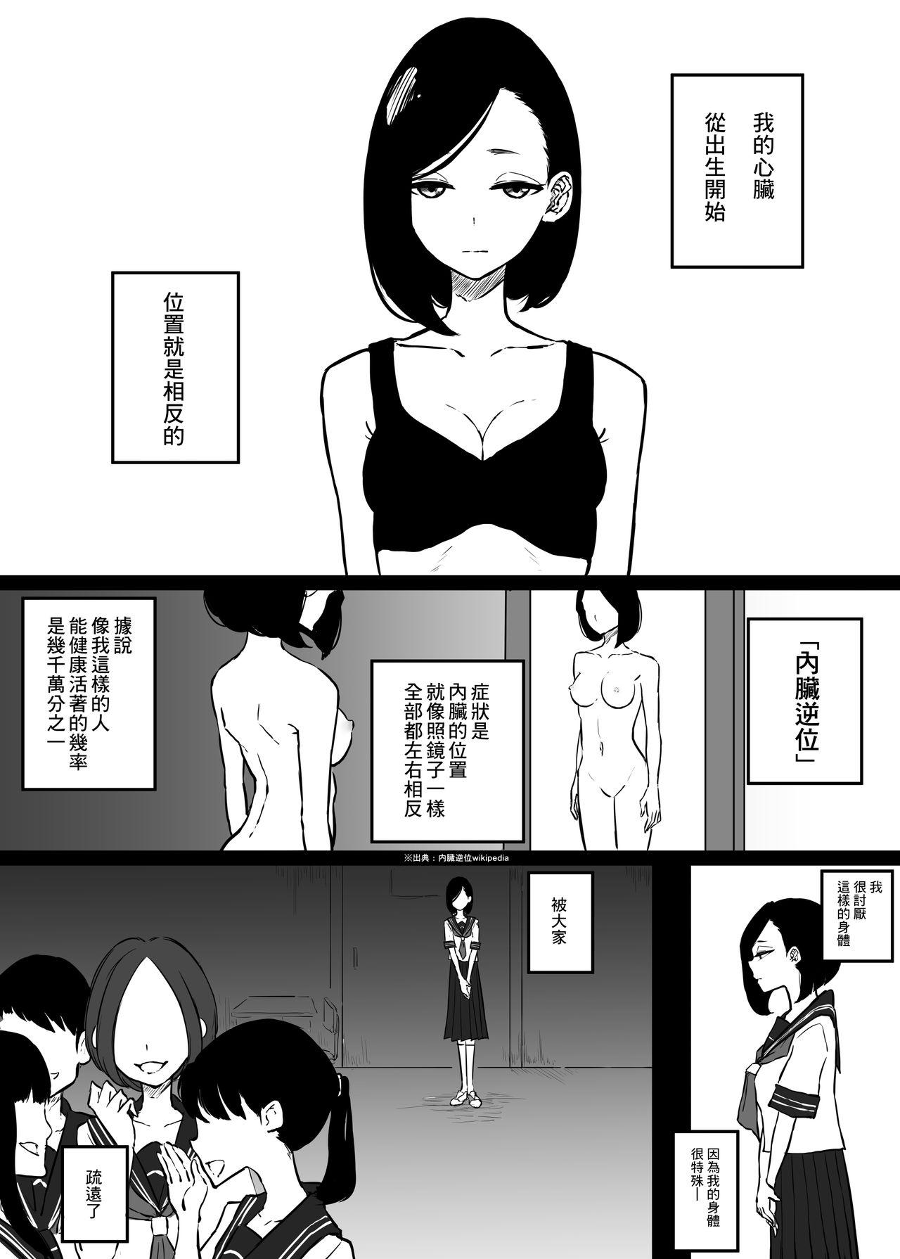 心臓の位置が逆な女の子の話[ぱんだこりゃ]  [中国翻訳](5页)