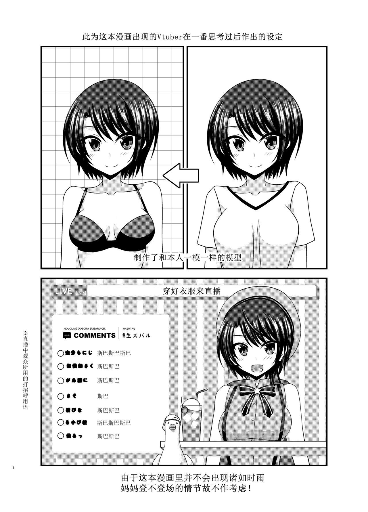 配信画面の向こう側[valssu (茶琉)]  (大空スバル) [中国翻訳] [DL版](36页)