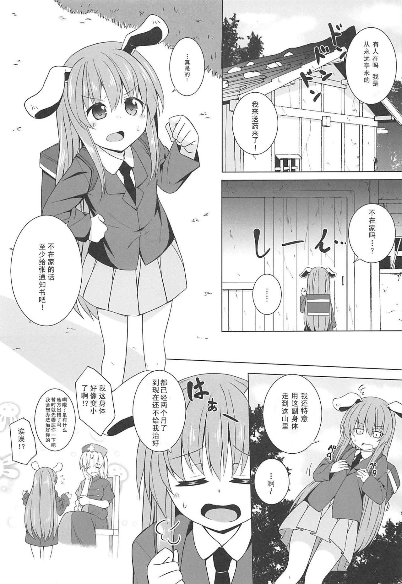 月兎孕記 うどんげかんきんはらませ(C97) [とんずら道中 (かざわ)]  (東方Project) [中国翻訳](31页)