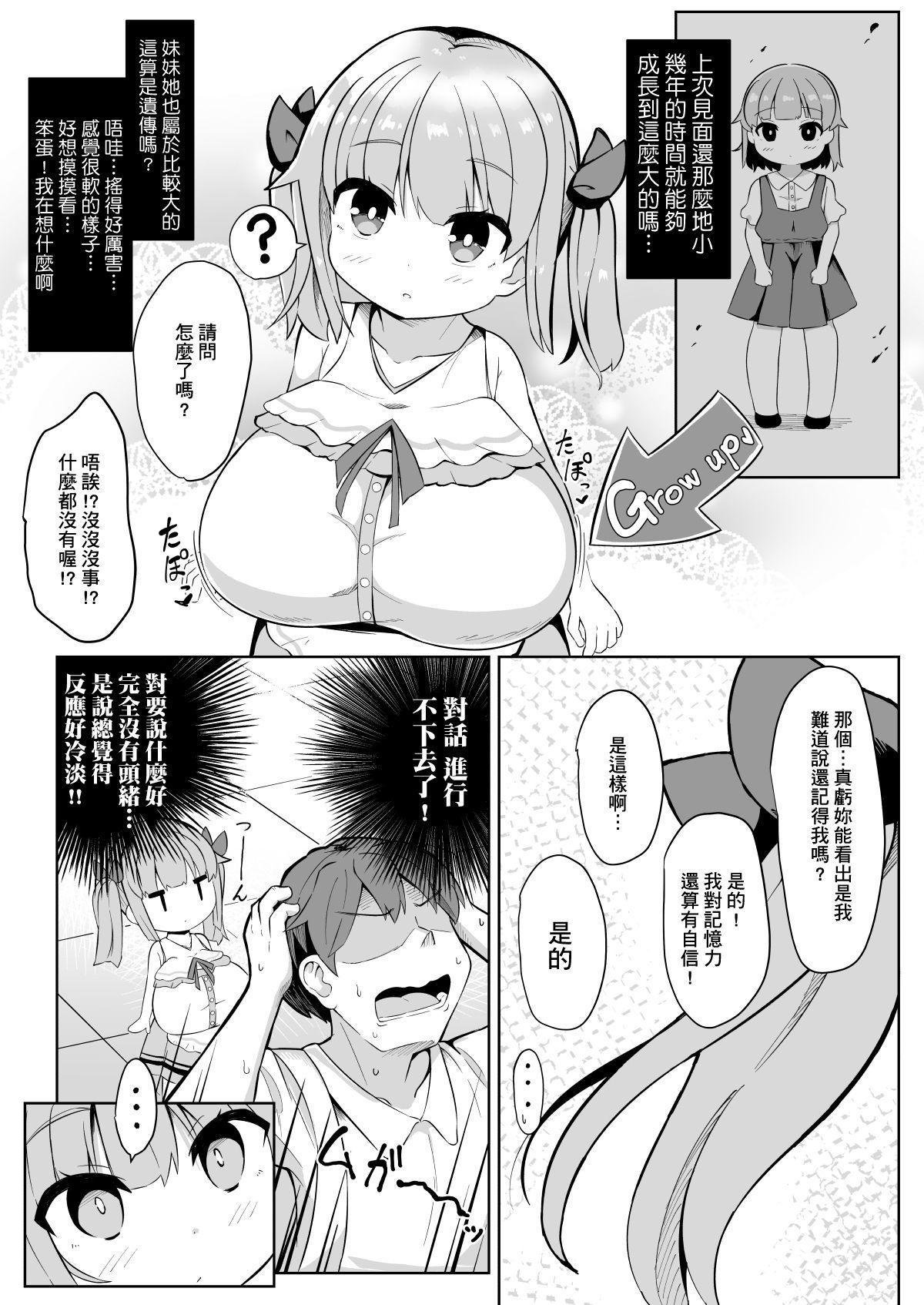 久しぶりに会った妹の娘が巨乳でおすまし屋さんになってました。[あかあお (HiRoB816)]  [中国翻訳] [DL版](29页)