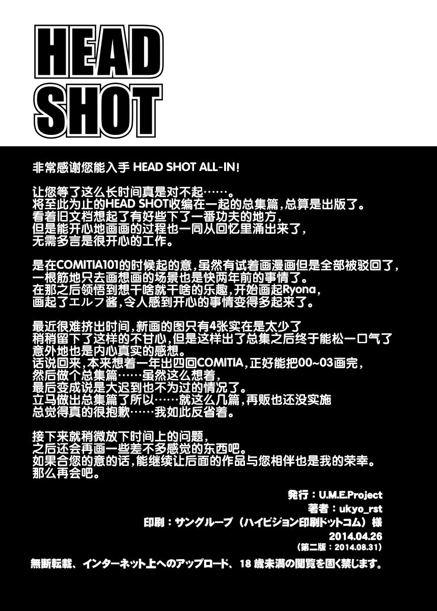 HEAD SHOT File.00[U.M.E.Project (ukyo_rst)]  [中国翻訳] [DL版](12页)