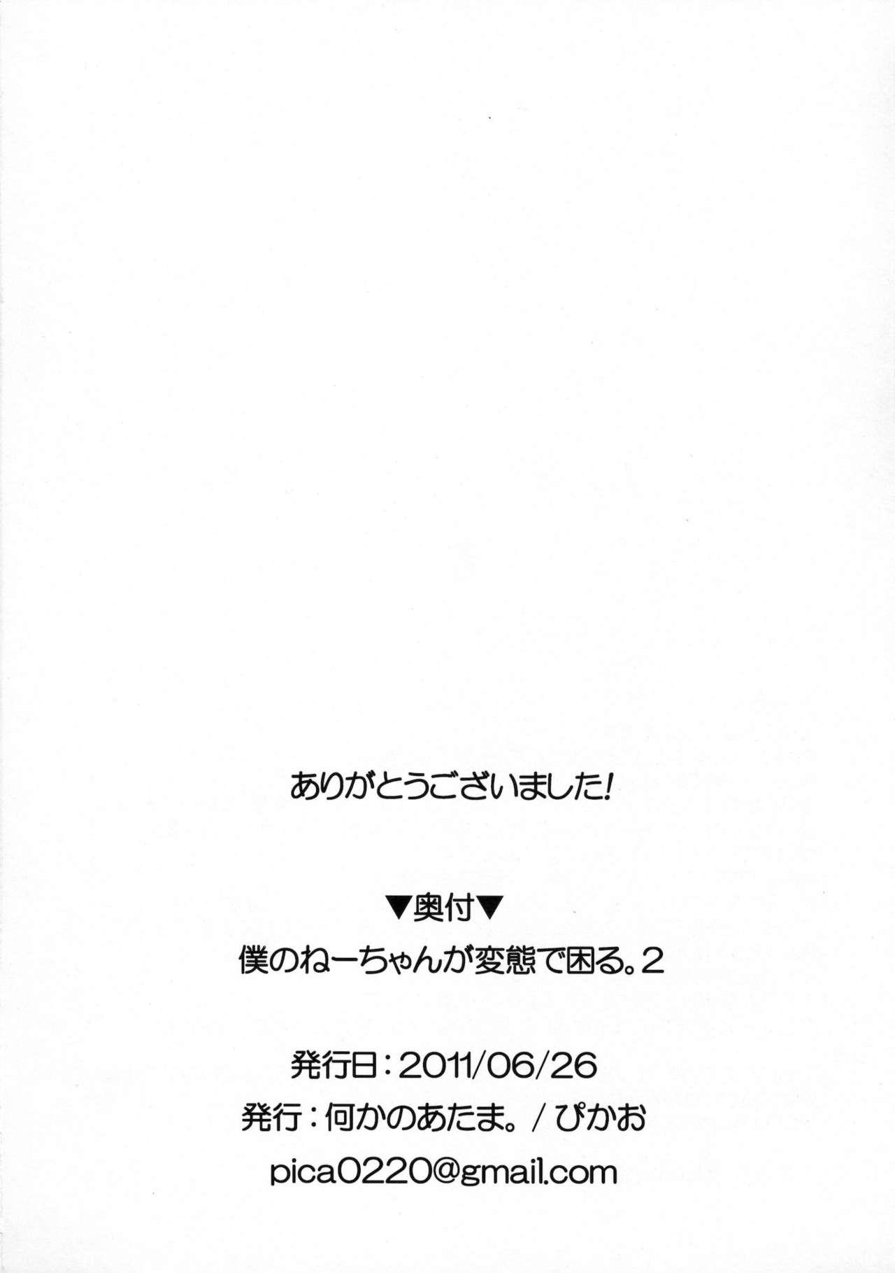 僕のねーちゃんが変態で困る。2[何かのあたま! (ぴかお)]  [中国翻訳](24页)