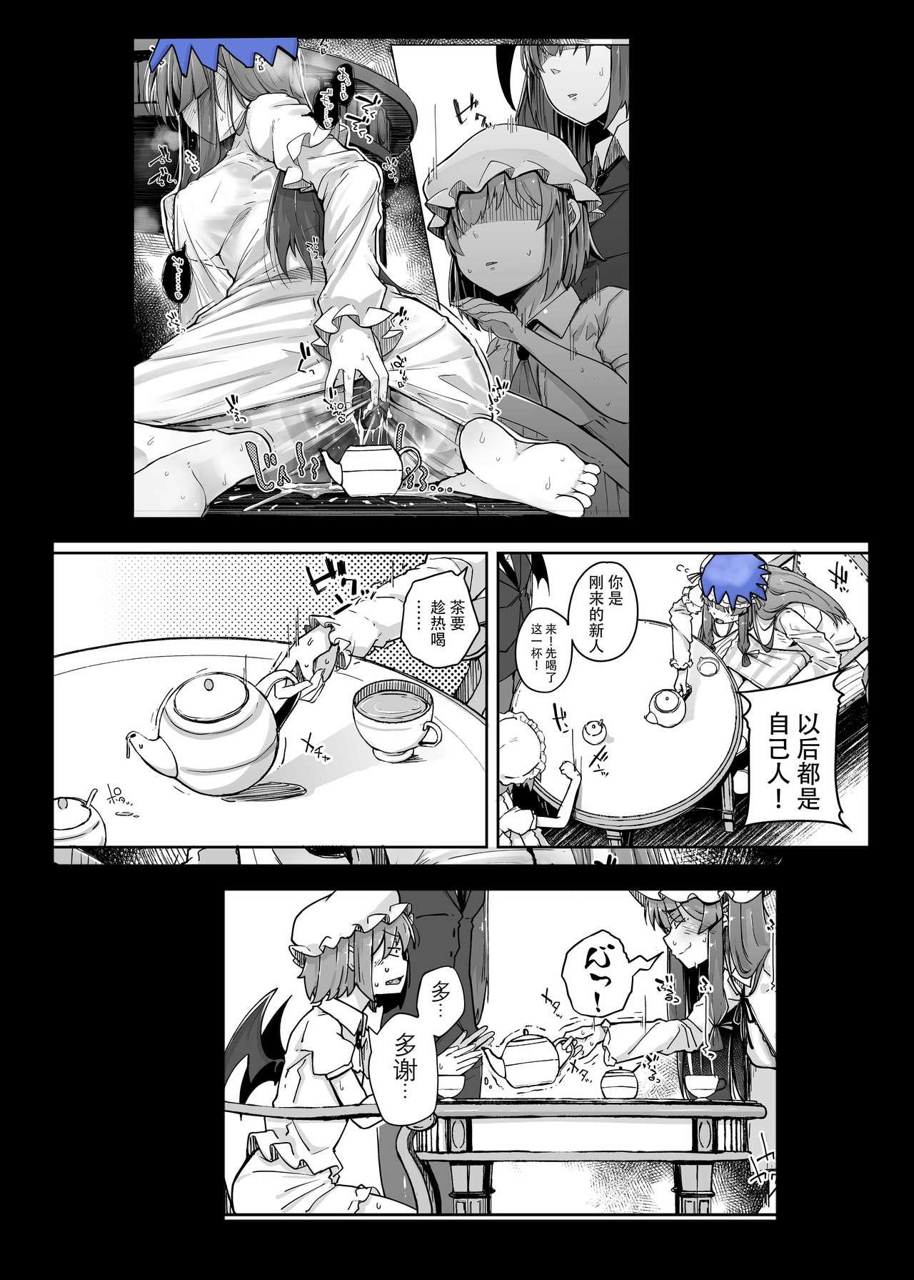 穴とむっつりどすけべだいとしょかん 3[自家発電処 (flanvia)]  (東方Project) [中国翻訳] [DL版](30页)