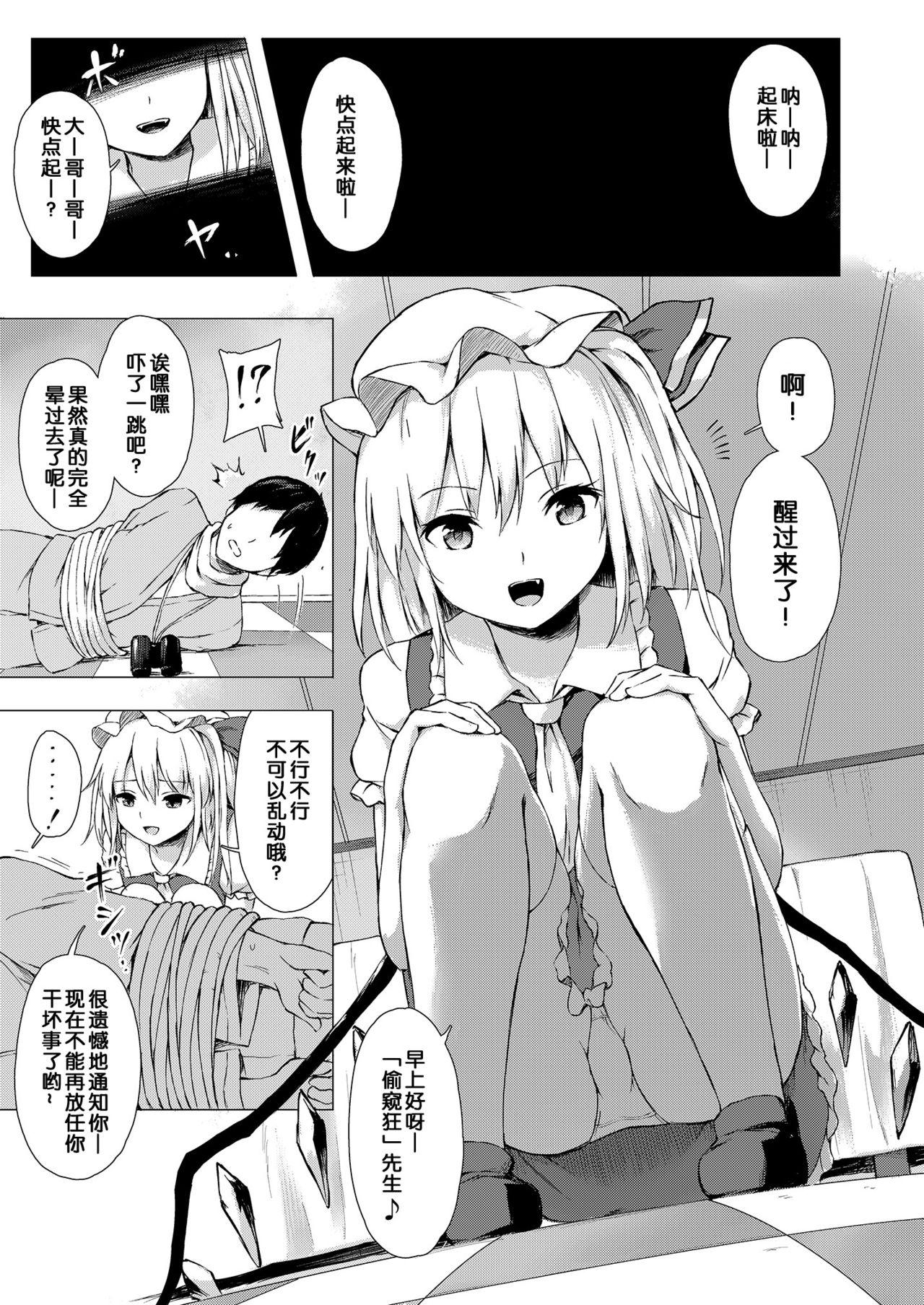 フランちゃんの思うがままに[てこめんち (てち)]  (東方Project) [DL版][中国翻訳](26页)