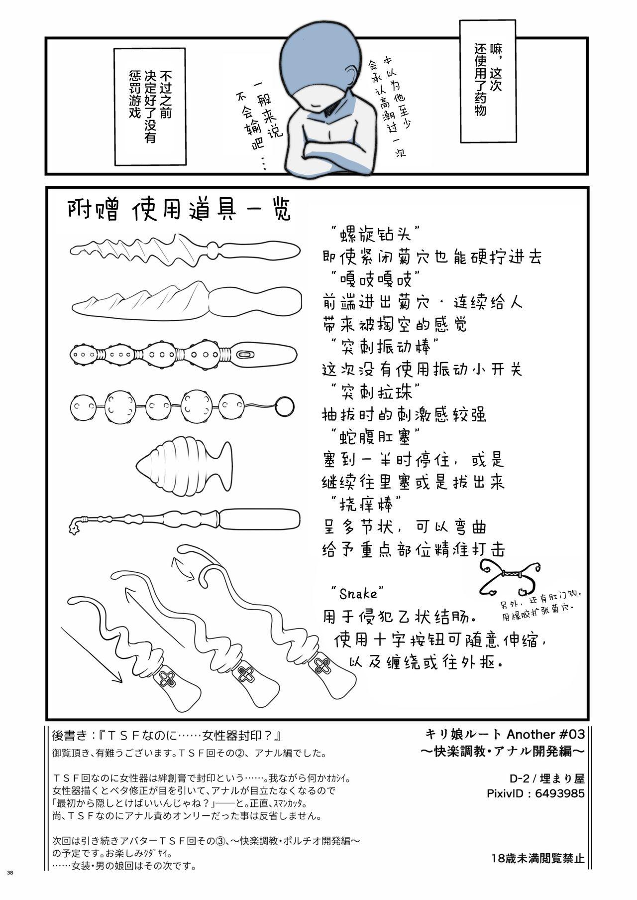 キリ娘ルート Another Aパートセット[埋まり屋 (D-2)]  (ソードアート・オンライン) [中国翻訳](180页)