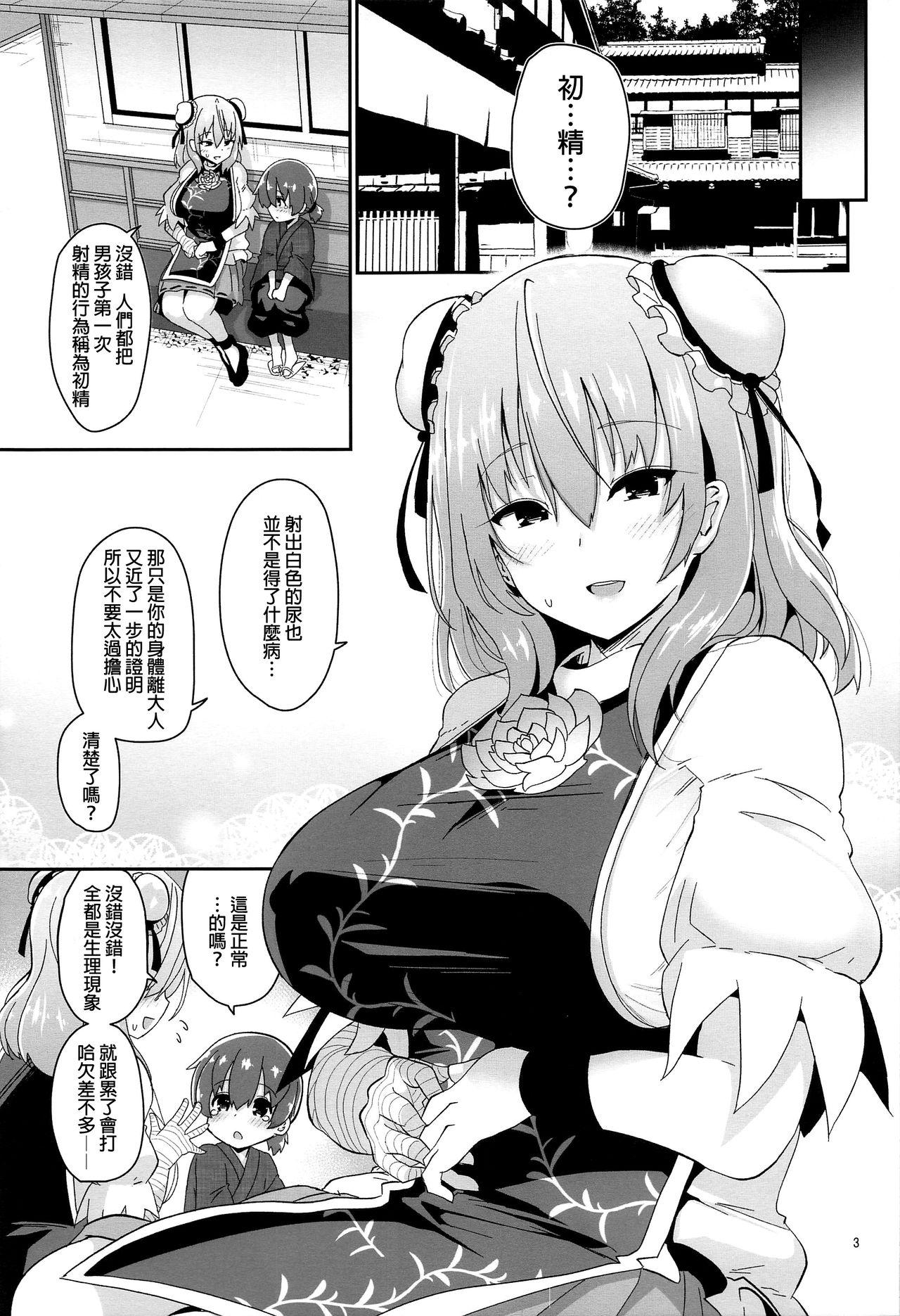 男の子をダメにするお姉さん(GW超同人祭) [こまめすがた (吾暮えくと)]  (東方Project)[中国翻訳](38页)