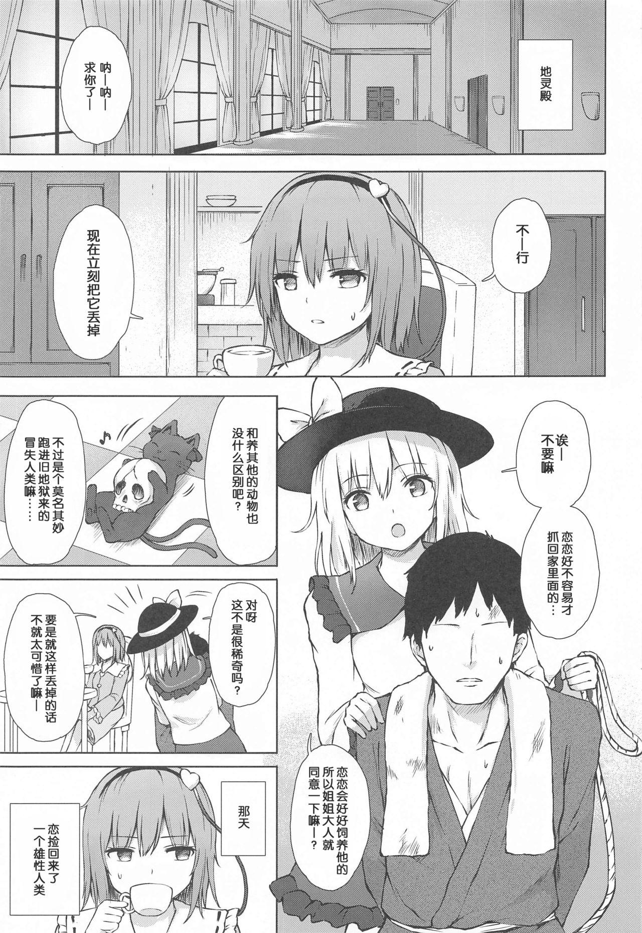 古明地姉妹のいけないペット(名華祭15) [てこめんち (てち)]  (東方Project) [中国翻訳](28页)