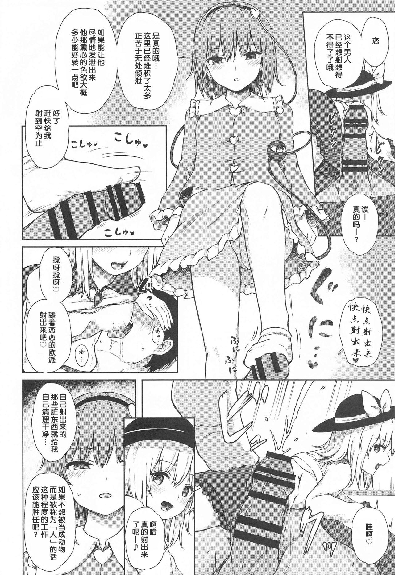 古明地姉妹のいけないペット(名華祭15) [てこめんち (てち)]  (東方Project) [中国翻訳](28页)