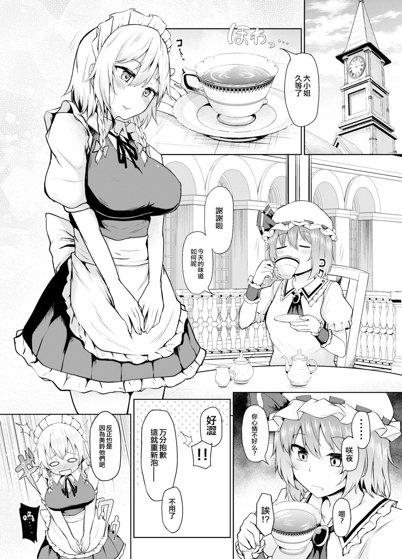 素直になって、咲夜さんっ！[猫の玉手箱 (猫乃ふぐり)]  (東方Project) [中国翻訳] [DL版](28页)