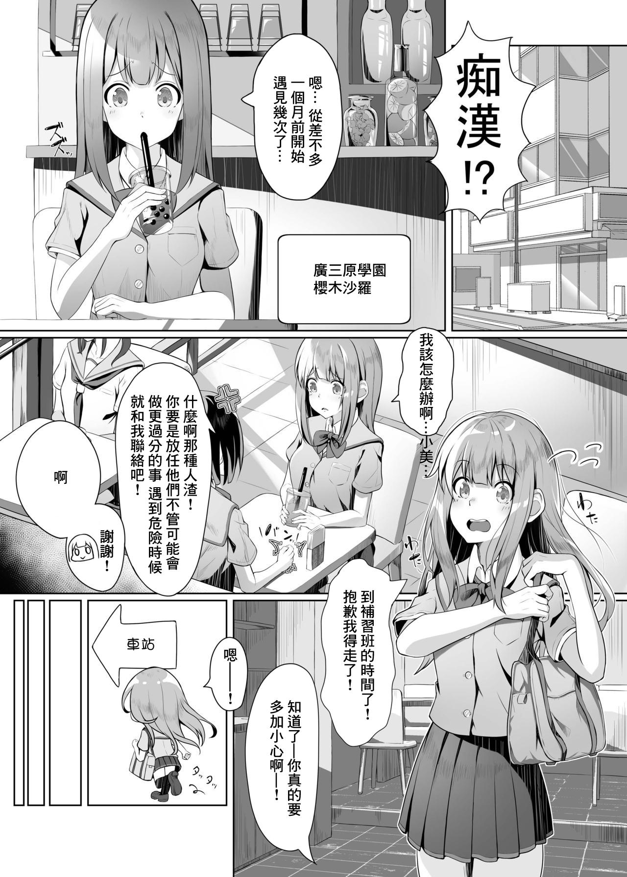 我慢とガマンの痴漢電車[紅梅なでしこ (赤薄紅)]  [中国翻訳] [DL版](17页)