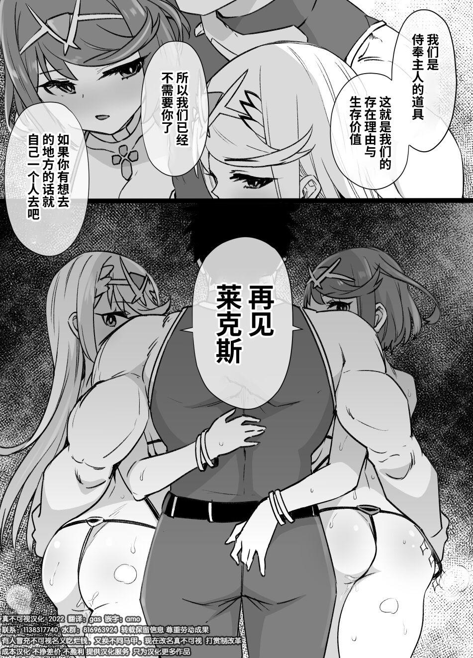 ホムラ＆ヒカリ洗脳NTR漫画 14P[草野郎](ゼノブレイド2)[中国翻訳][Kusayarou]Homura &amp; Hikari Sennou NTR Manga 14P(Xenoblade 2)[Chinese] [真不可视汉化组汉化](15页)