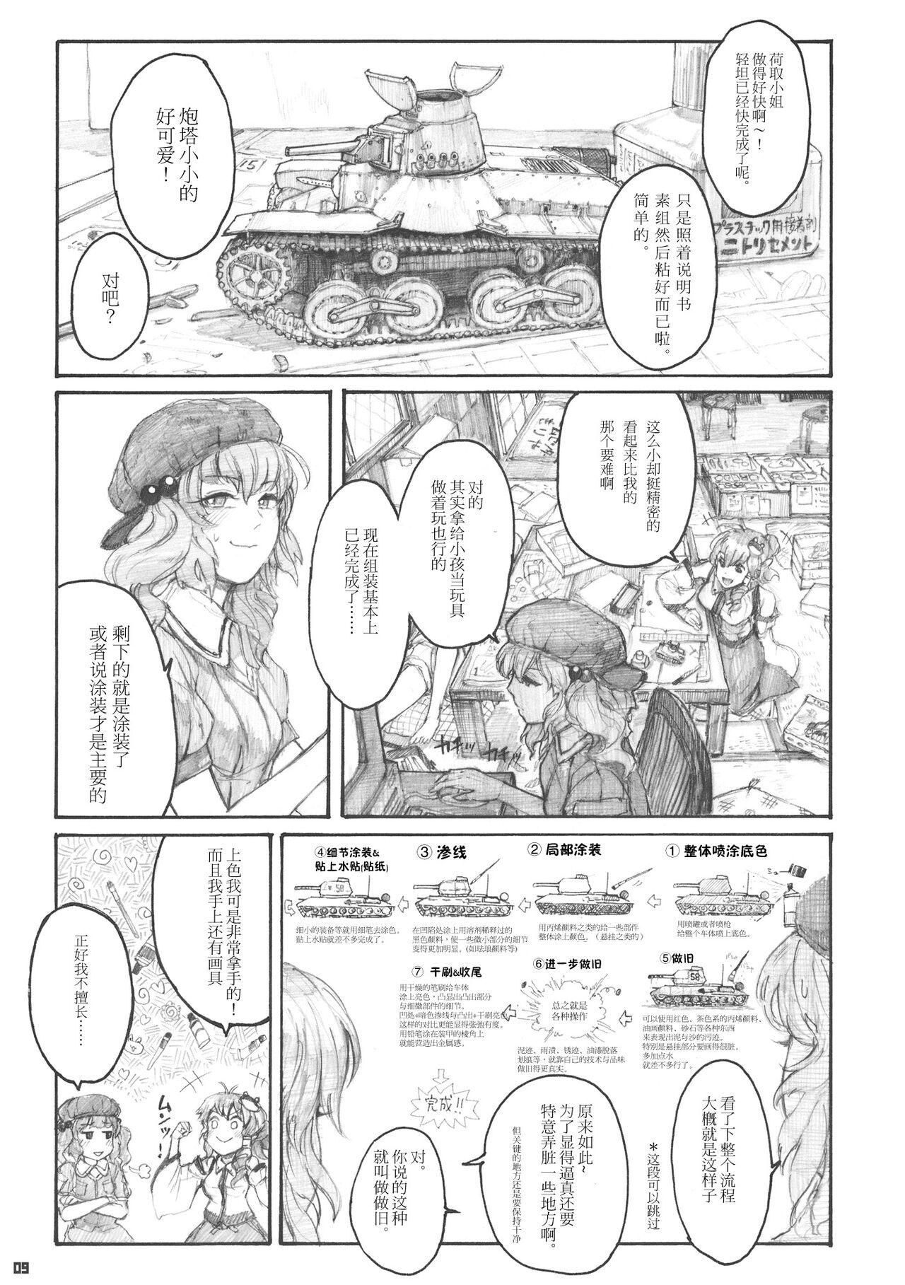 九十九式戦車模型 ～how to build type 99 tank plastic models.～(C84) [ZAZENBEAT (千尋)](東方Project) [中国翻訳](C84) [ZAZENBEAT (Chihiro)]99-Shiki Sensha Mokei ～how to build type 99 tank plastic models.～(Touhou Project) [Chinese] [白杨汉化组](36页)